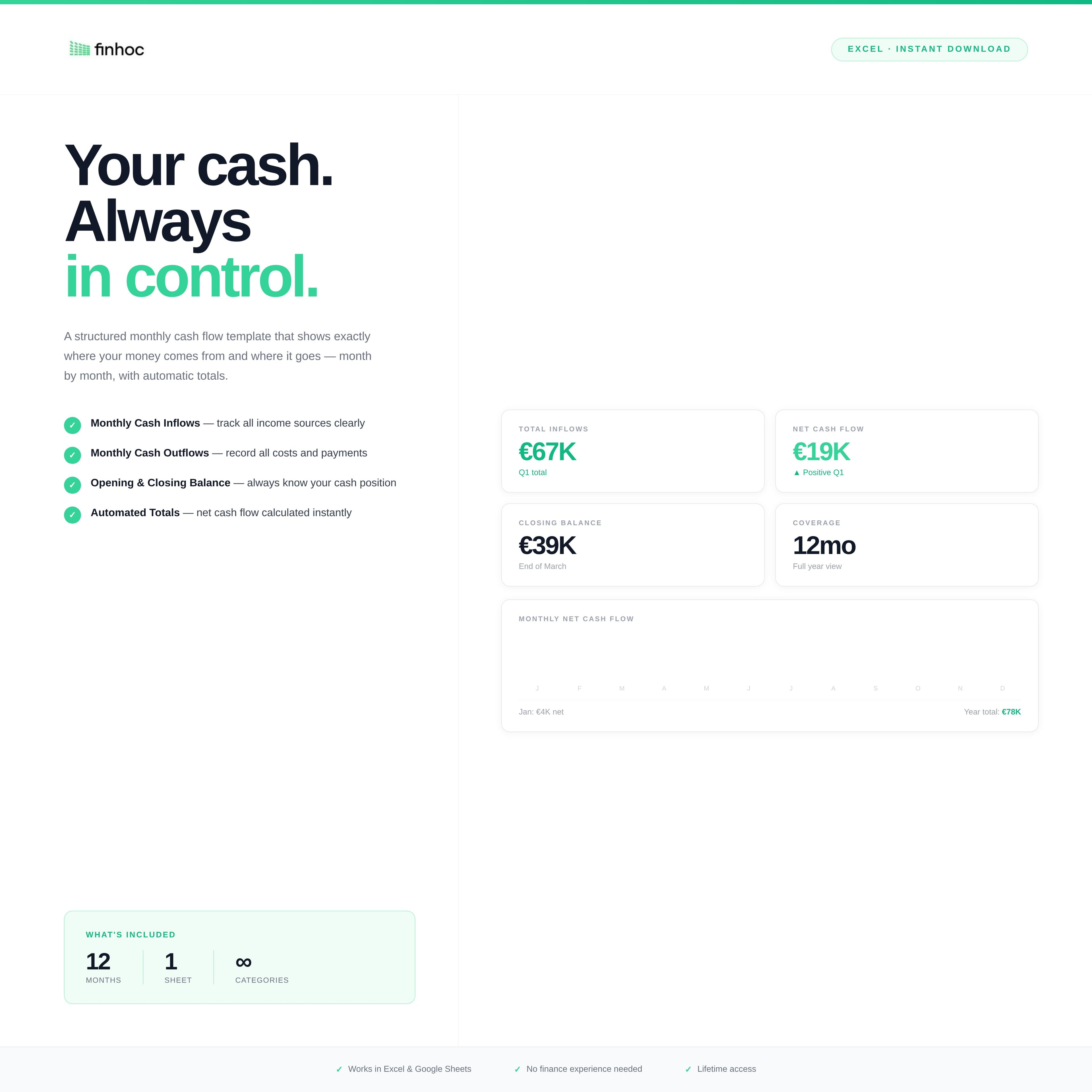 Cash Flow Template